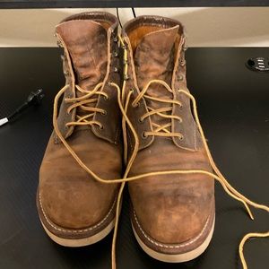 Mens work boots… brand is red wing shoes